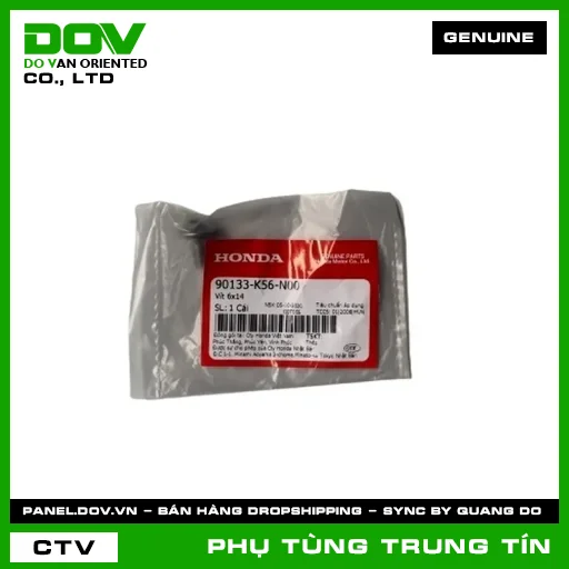 VÍT 6X14 | 90133-K56-N00 | HONDA (AIR BLADE 125/160, WINNER 150) — 90133K56N00