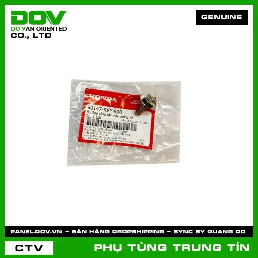 BU LÔNG CÔNG TẮC CHÂN CHỐNG BÊ | 90147-KVY-900 | HONDA (AIR BLADE 110, AIR BLADE 125, LEAD 125, MSX 125, PCX, REBEL 300, REBEL 500, SH 125/150, SH MODE) — 90147KVY900
