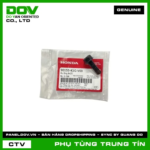 BU LÔNG 8X25 | 90155-K1G-V00 | HONDA (AIR BLADE 125/150) — 90155K1GV00