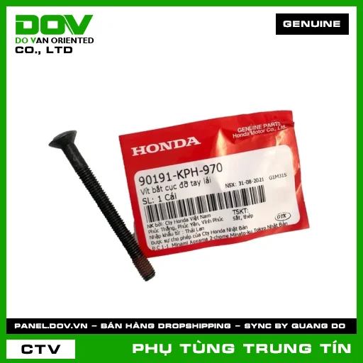 Vít bắt cục đỡ tay lái | 90191-KPH-970 | HONDA (CB300R) — 90191KPH970