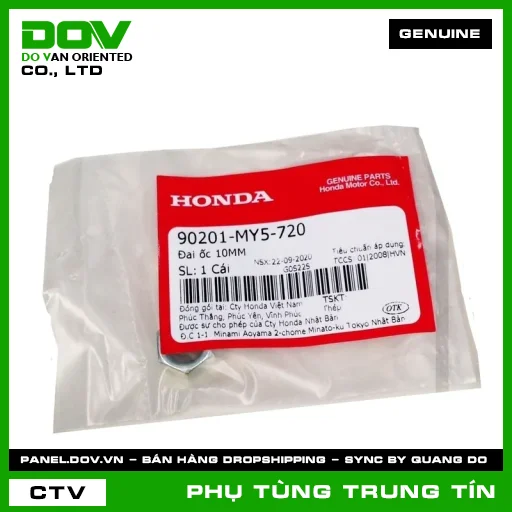 ĐAI ỐC 10MM | 90201-MY5-720 | HONDA (PCX, PCX 125) — 90201MY5720