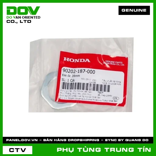 ĐAI ỐC 28MM | 90202-187-000 | HONDA (LEAD 110) — 90202187000