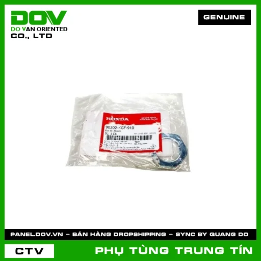 ĐAI ỐC 28MM | 90202-KGF-910 | HONDA (SH 125/150) — 90202KGF910