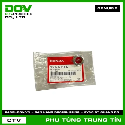 ĐAI ỐC 14MM | 90202-KRM-840 | HONDA (CB150R, CBR150R, WINNER 150, WINNER R, WINNER X) — 90202KRM840
