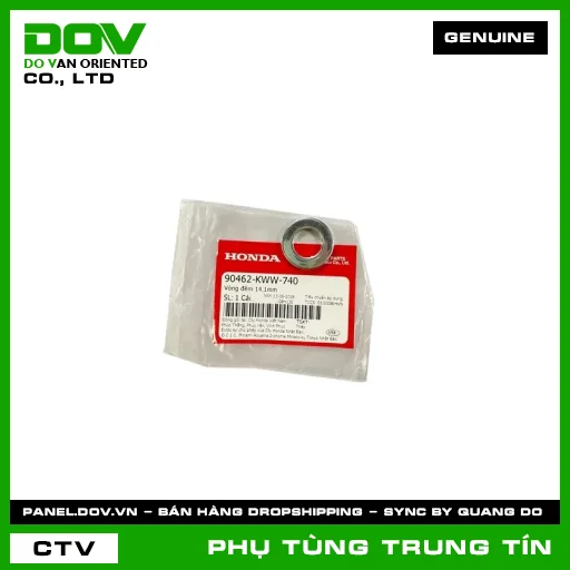 VÒNG ĐỆM 14.1MM | 90462-KWW-740 | HONDA (BLADE 110, CB150R, CBR150R, DREAM 110, WAVE ALPHA 110, WAVE RSX 110, WINNER 150, WINNER X) — 90462KWW740