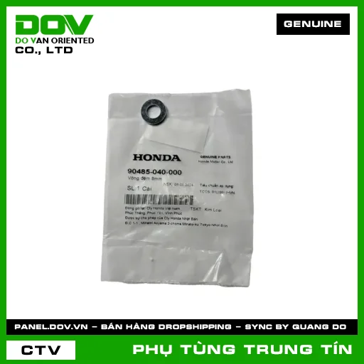 VÒNG ĐỆM 8MM | 90485-040-000 | HONDA (BLADE 110, DREAM 110, FUTURE 125, FUTURE NEO, SUPER CUB C125, SUPER DREAM, WAVE 100, WAVE ALPHA, WAVE ALPHA 110, WAVE RSX 110) — 90485040000