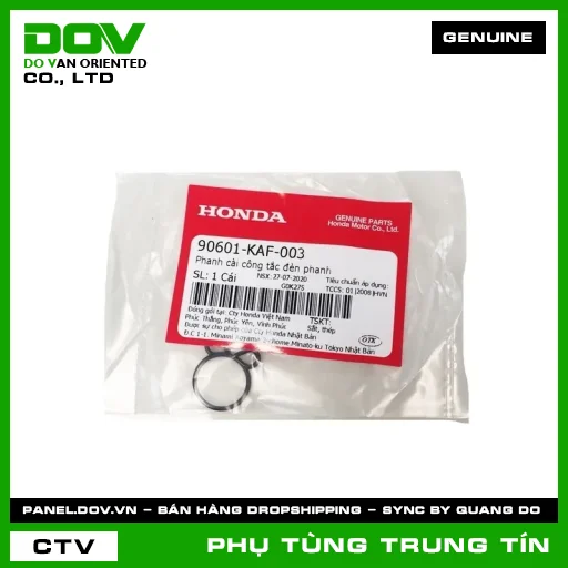 PHANH CÀI CÔNG TẮC ĐÈN PHANH | 90601-KAF-003 | HONDA (BLADE 110, CB1000R, CB150R, CB300R, CB500F, CB500X, CBR150R, CBR500R, DREAM 110, FUTURE 125, FUTURE NEO, GOLDWING, MSX 125, NX500, SUPER CUB C125, WAVE 100, WAVE ALPHA 110, WAVE RSX 110, WINNER 150, WINNER R, WINNER X) — 90601KAF003