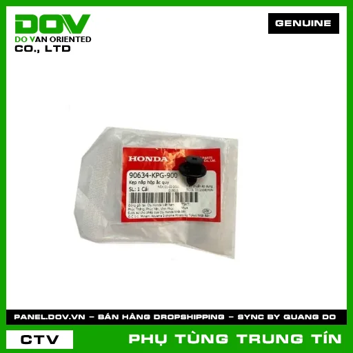 KẸP NẮP HỘP ẮC QUY | 90634-KPG-900 | HONDA (FUTURE 125, PCX, WAVE 100, WAVE ALPHA, WAVE RSX 110) — 90634KPG900