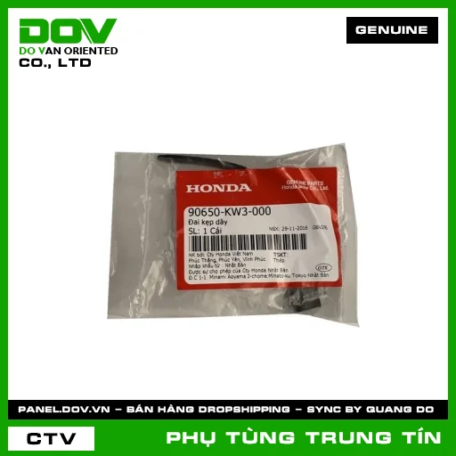 ĐAI KẸP DÂY | 90650-KW3-000 | HONDA (AIR BLADE 110, MSX 125) — 90650KW3000