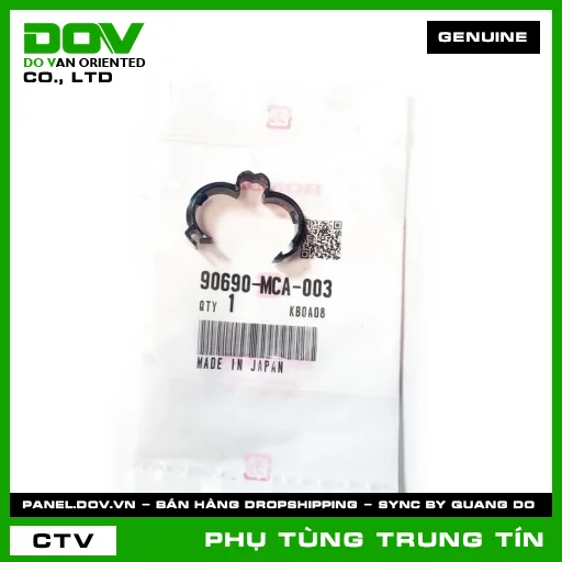ĐAI KẸP DÂY 14MM | 90690-MCA-003 | HONDA (CB1000R, CB150R, CB300R, CB500F, CB500X, CB650R, CBR500R, CBR650R, REBEL 300, REBEL 500, SH 350, WINNER X) — 90690MCA003