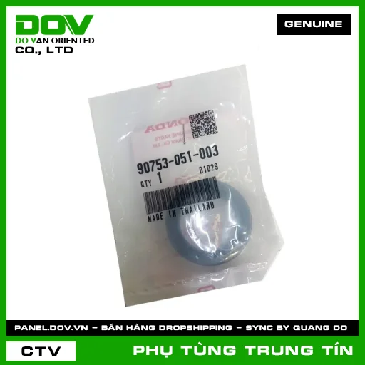 PHỚT DẦU 26X37X6 | 90753-051-003 | HONDA (MSX 125, VARIO 160, WINNER 150, WINNER R, WINNER X) — 90753051003