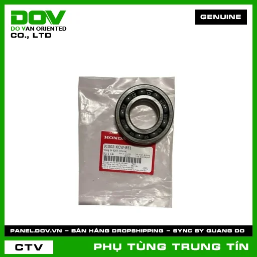 VÒNG BI 6207 | 91002-KCW-851 | HONDA (AIR BLADE 110, CLICK 110) — 91002KCW851