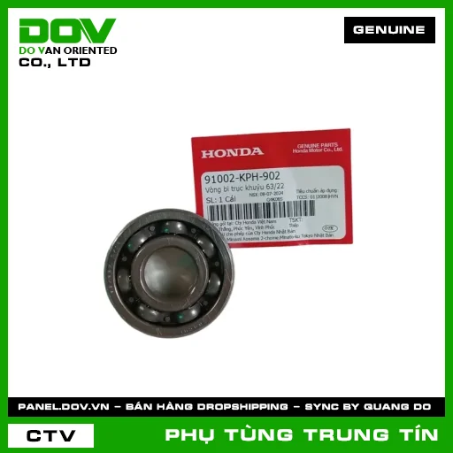 VÒNG BI TRỤC KHUỶU 63/22 | 91002-KPH-902 | HONDA — 91002KPH902