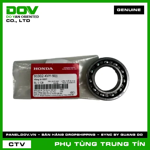 VÒNG BI 6007 | 91002-KVY-901 | HONDA (VISION 110) — 91002KVY901