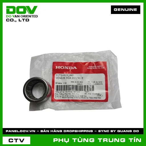 VÒNG BI ĐŨA 20X29X18 | 91005-KCW-880 | HONDA (LEAD 110) — 91005KCW880