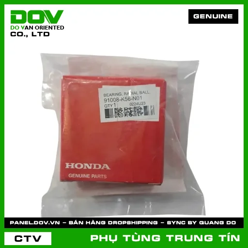 VÒNG BI 6301 | 91008-K56-N01 | HONDA (CB150R, WINNER 150, WINNER R, WINNER X) — 91008K56N01