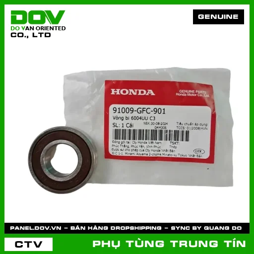 VÒNG BI 6004UU C3 | 91009-GFC-901 | HONDA (LEAD 125) — 91009GFC901