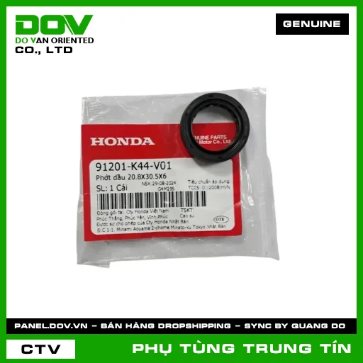 PHỚT DẦU 20.8X30.5X6 | 91201-K44-V01 | HONDA (VISION 110) — 91201K44V01