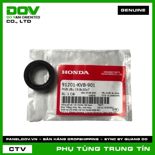 PHỚT DẦU 19.8X30X7 | 91201-KVB-901 | HONDA — 91201KVB901