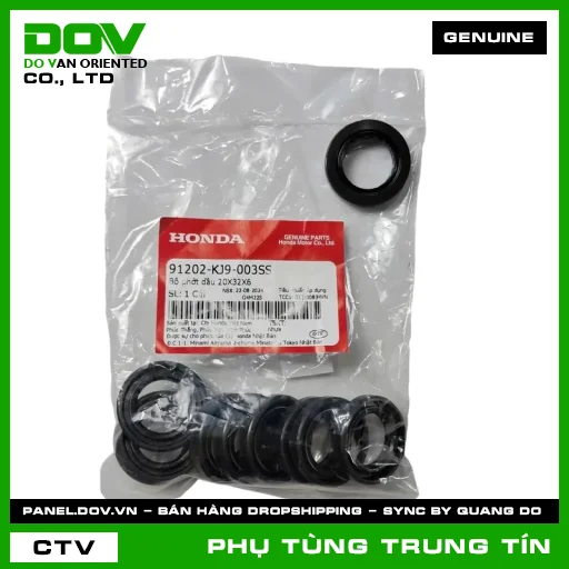BỘ PHỚT DẦU 20X32X6 | 91202-KJ9-003SS | HONDA — 91202KJ9003SS