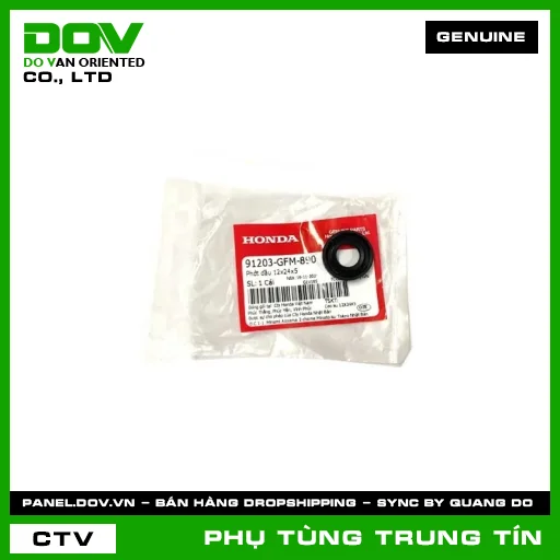 PHỚT DẦU 12X24X5 | 91203-GFM-890 | HONDA (LEAD 110) — 91203GFM890
