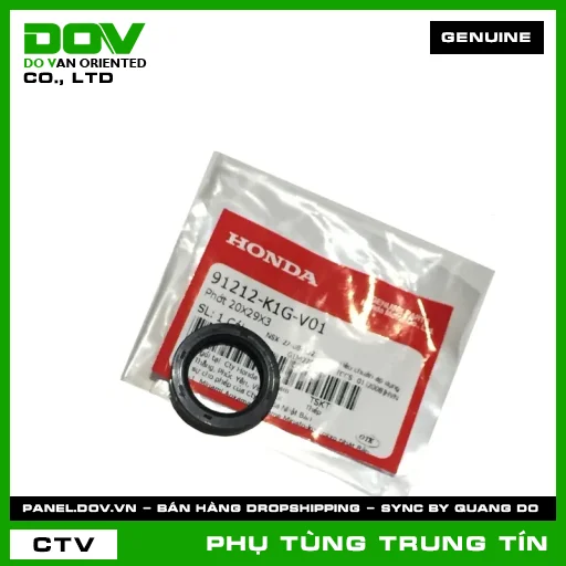 PHỚT 20X29X3 | 91212-K1G-V01 | HONDA (VISION 110) — 91212K1GV01