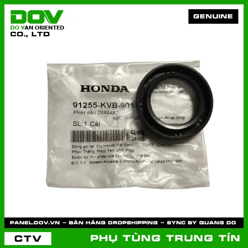 PHỚT DẦU 29X44X7 | 91255-KVB-901 | HONDA (AIR BLADE 110, VISION 110) — 91255KVB901
