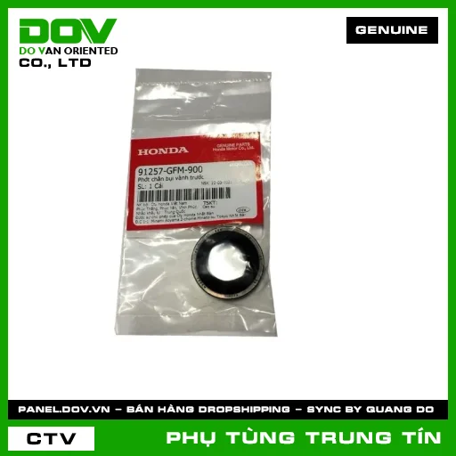 PHỚT CHẮN BỤI VÀNH TRƯỚC | 91257-GFM-900 | HONDA (LEAD 110, LEAD 125) — 91257GFM900