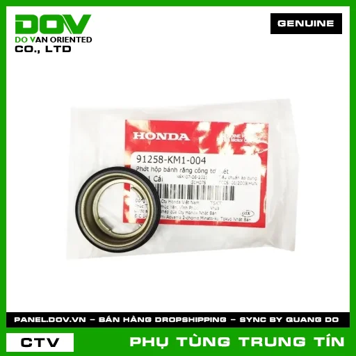 PHỚT HỘP BÁNH RĂNG CÔNG TƠ MÉT | 91258-KM1-004 | HONDA (AIR BLADE 110, CLICK 110, VISION 110) — 91258KM1004