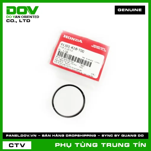 PHỚT O CỔ HÚT BẰNG CAO SU | 91301-K1B-T00 | HONDA (ADV350, SH 350) — 91301K1BT00
