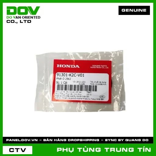 PHỚT O 29X2 | 91301-K2C-V01 | HONDA (VISION 110) — 91301K2CV01