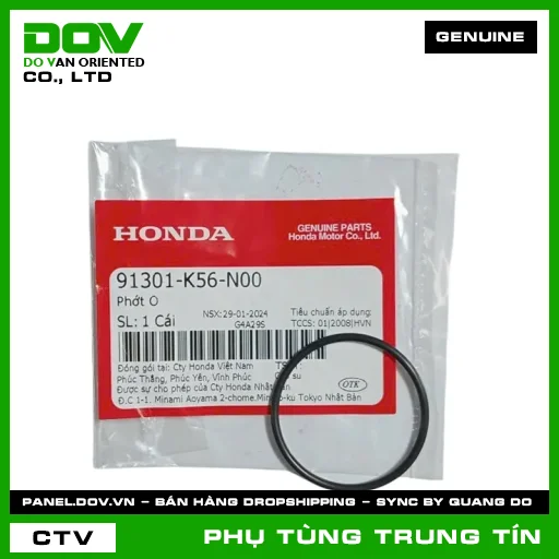 PHỚT O | 91301-K56-N00 | HONDA (CB150R, WINNER 150, WINNER R, WINNER X) — 91301K56N00