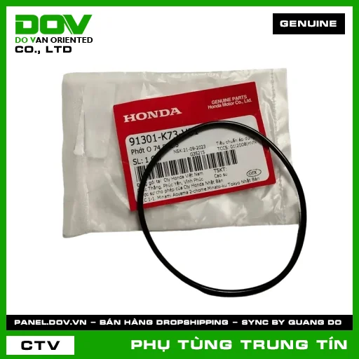 PHỚT O 74.5X2.5 | 91301-K73-V81 | HONDA — 91301K73V81
