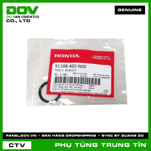 PHỚT O 18.8X2.4 | 91308-K0J-N00 | HONDA (VISION 110) — 91308K0JN00