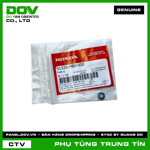 PHỚT O | 91320-MB0-000 | HONDA (ADV350, CB1000R, CB150R, CB250 NIGHTHAWK, CB300R, CB500F, CB500X, CB650R, CBR150R, CBR500R, CBR650R, FUTURE 125, FUTURE NEO, GOLDWING, MSX 125, NX500, REBEL 1100, REBEL 300, REBEL 500, SH 125/150, SH 350, SUPER CUB C125, WINNER 150, WINNER R, WINNER X) — 91320MB0000