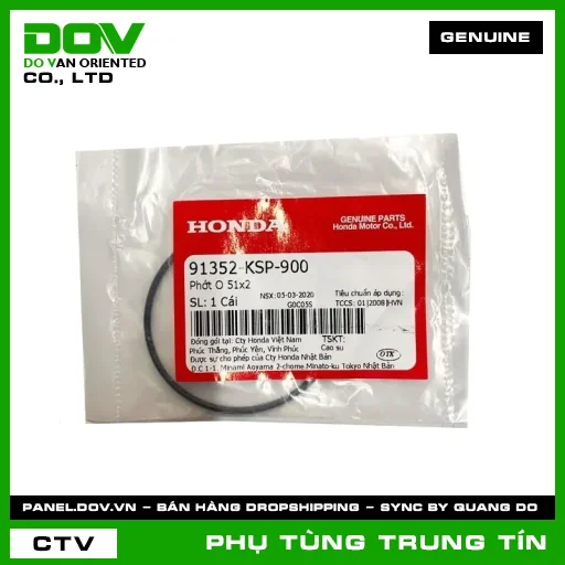 PHỚT O 51X2 | 91352-KSP-900 | HONDA (WINNER 150, WINNER R, WINNER X) — 91352KSP900