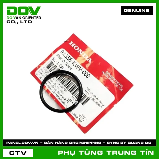 PHỚT O 30MM | 91356-KWV-000 | HONDA (CB150R, CB300R, CBR150R, FUTURE 125, MSX 125, REBEL 300, SUPER CUB C125, WINNER 150, WINNER R, WINNER X) — 91356KWV000