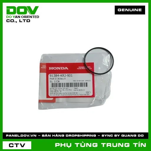 PHỚT O 38.8X1.9 | 91384-KRJ-901 | HONDA (SH 125/150) — 91384KRJ901