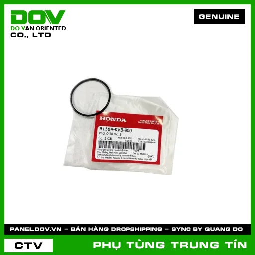 Phớt O 38.8x1.9 | 91384-KVB-900 | HONDA (AIR BLADE 110, AIR BLADE 125, AIR BLADE 125/150, AIR BLADE 125/160, CLICK 110, LEAD 110, LEAD 125, PCX, PCX 125, PCX 125/150, PCX 160, SH 125/150, SH 125/160, SH MODE, VARIO 160, VISION 110) — 91384KVB900