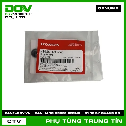 CHỤP BU LÔNG | 91456-371-770 | HONDA (ADV350, CB150R, CB300R, CB500F, CB500X, MSX 125, NX500, REBEL 1100) — 91456371770