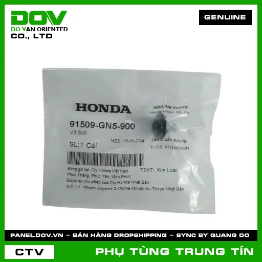 VÍT 5X9 | 91509-GN5-900 | HONDA (SUPER DREAM) — 91509GN5900