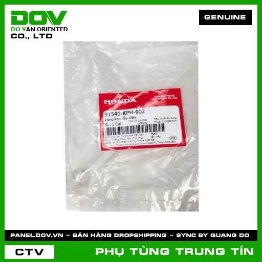 VÒNG KẸP DÂY ĐIỆN | 91540-KPH-902 | HONDA (ADV350, AIR BLADE 110, CLICK 110, FUTURE NEO, WAVE 100, WAVE ALPHA) — 91540KPH902
