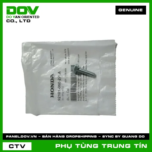 BU LÔNG 6X22 | 92101-060-220A | HONDA (SUPER DREAM, WAVE ALPHA) — 92101060220A