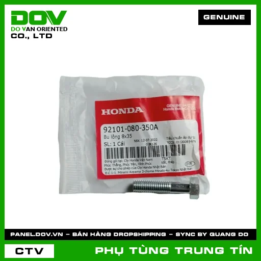 BU LÔNG 8X35 | 92101-080-350A | HONDA (WAVE ALPHA) — 92101080350A