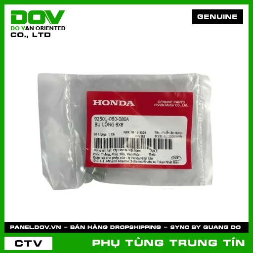 BU LÔNG 8X8 | 92501-080-080A | HONDA (MSX 125, WINNER R, WINNER X) — 92501080080A