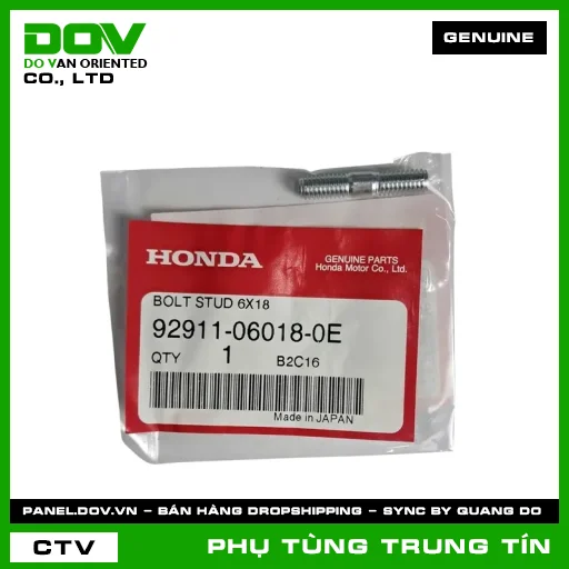 BU LÔNG 2.6X18 | 92911-060-180E | HONDA (WAVE ALPHA) — 92911060180E