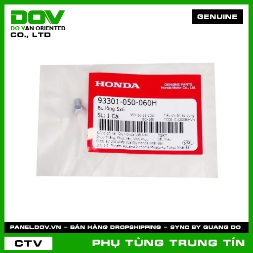 BU LÔNG 5X6 | 93301-050-060H | HONDA (SUPER DREAM, WAVE 100, WAVE ALPHA) — 93301050060H