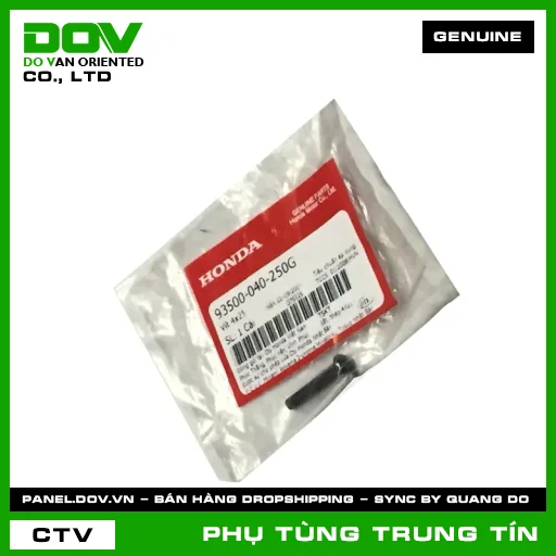Vít 4x25 | 93500-040-250G | HONDA (AIR BLADE 110, CB250 NIGHTHAWK, CLICK 110, LEAD 110) — 93500040250G