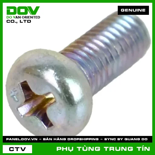 VÍT 5X12 | 93500-050-120H | HONDA (ADV350, AIR BLADE 110, AIR BLADE 125, AIR BLADE 125/150, AIR BLADE 125/160, CLICK 110, LEAD 110, PCX, PCX 125, PCX 160, SH 125/150, SH 125/160, SH 350, SH MODE, VARIO 160, VISION 110, WAVE RSX 110) — 93500050120H