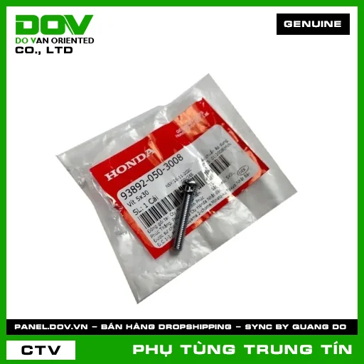 VÍT 5X30 | 93892-050-3008 | HONDA (SUPER DREAM, WAVE 100, WAVE ALPHA) — 938920503008